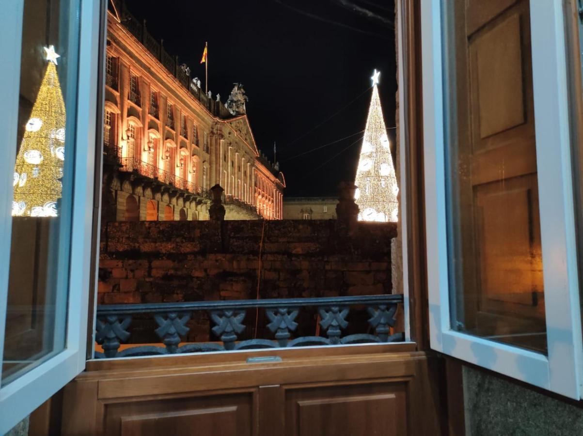 Apartamento Con Vistas A La Catedral Сантьяго-де-Компостела Экстерьер фото